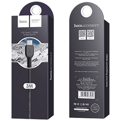 hoco. USB kabl za smartphone , USB type C, dužina 3 met. - X20 Flash type C 3m