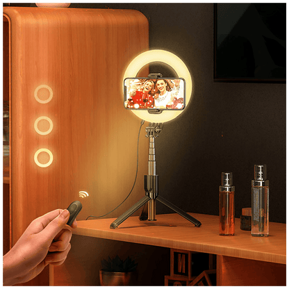 hoco. Držač za smartphone sa svjetlom, 4.7 - 6.5", Bluetooth - LV03 Showfull