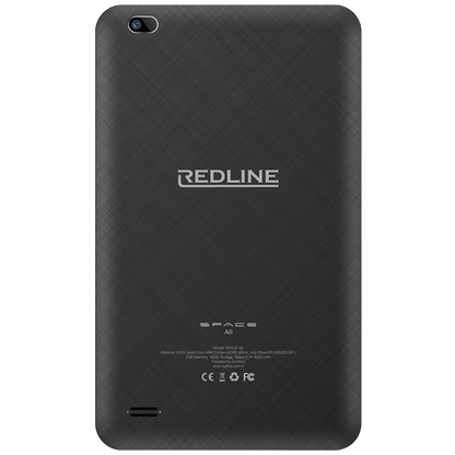REDLINE Tablet 8", Quad Core 1.6 GHz, RAM 2GB, 16GB, 4000 mAh - Space A8