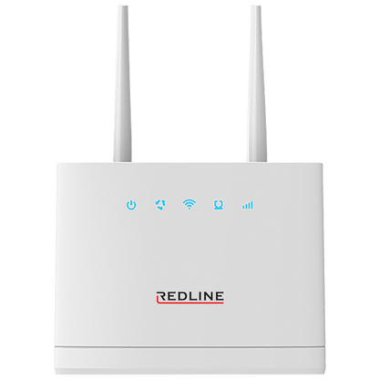 REDLINE Wireless N Router, 4G LTE, 2 port, 300 Mbps, 2 x MiMO antena - LTE-12