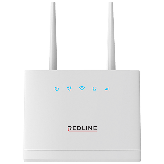 REDLINE Wireless N Router, 4G LTE, 2 port, 300 Mbps, 2 x MiMO antena - LTE-12