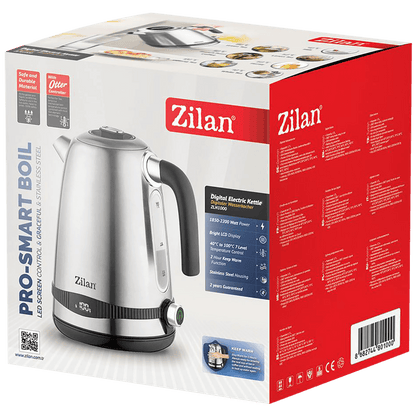 Zilan Kuhalo za vodu, zapremina 1.7 l, 2200 W, INOX - ZLN1000