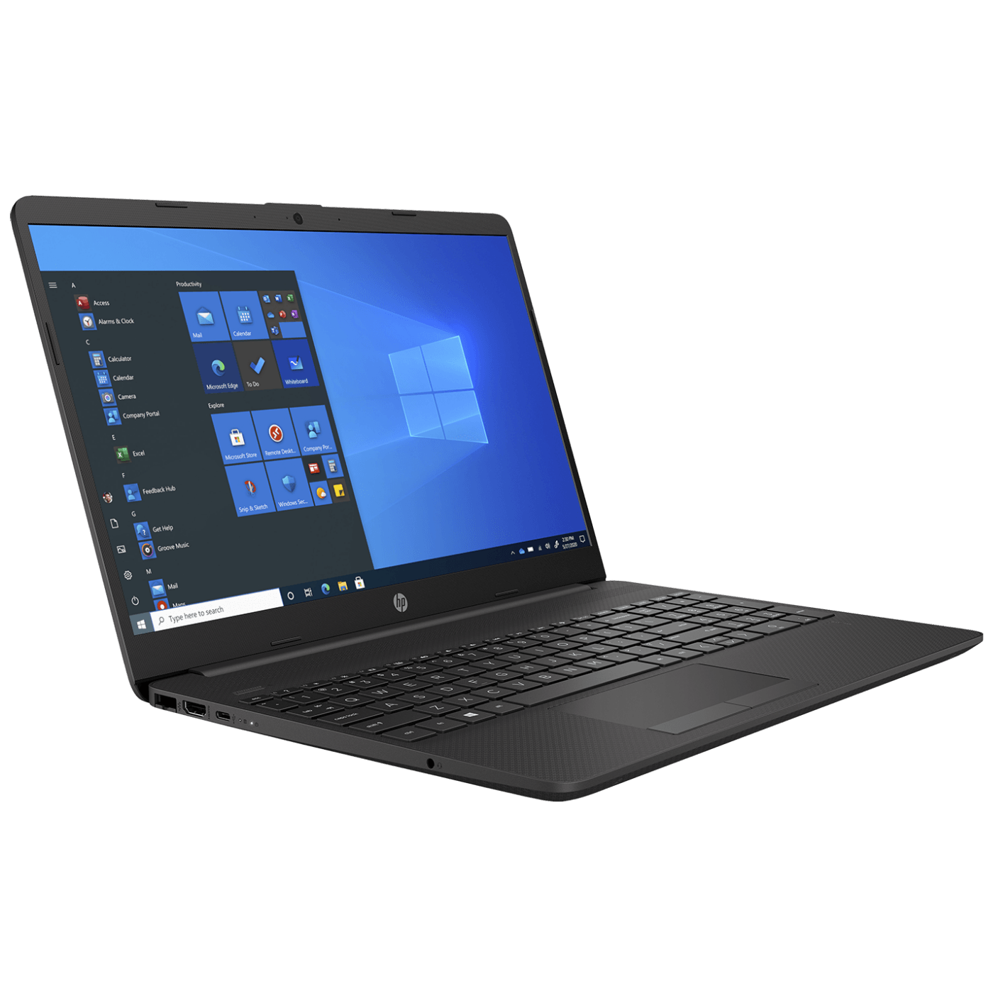 HP Laptop 15.6", AMD Ryzen 3 5300U 2.6 GHz,8GB DDR4,SSD 256 GB - HP 255 G8, 3V5F3EA