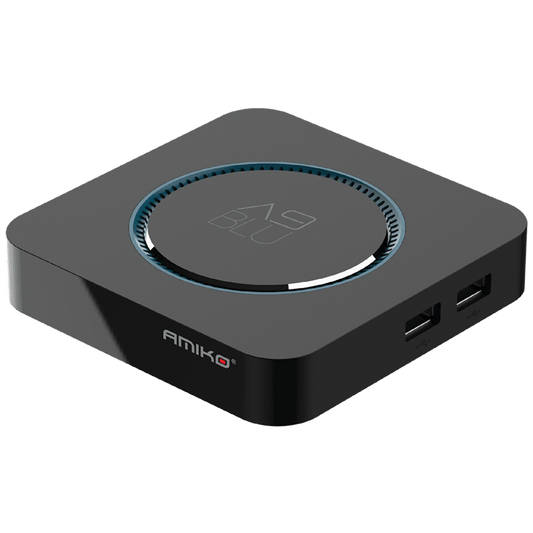 Amiko Prijemnik IPTV, Android OS, 2/16GB, 4K, WiFi, Bluetooth - A9 Blue