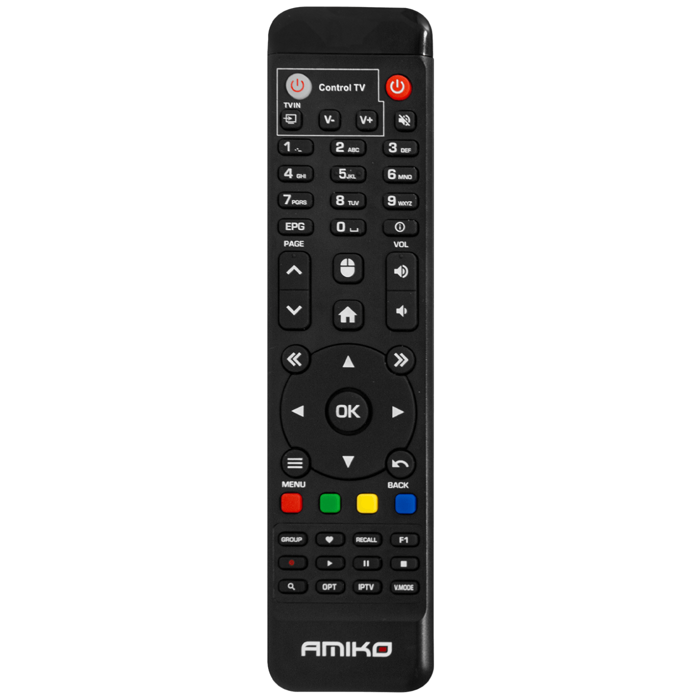 Amiko Prijemnik IPTV, Android OS, 2/16GB, 4K, WiFi, Bluetooth - A9 Blue