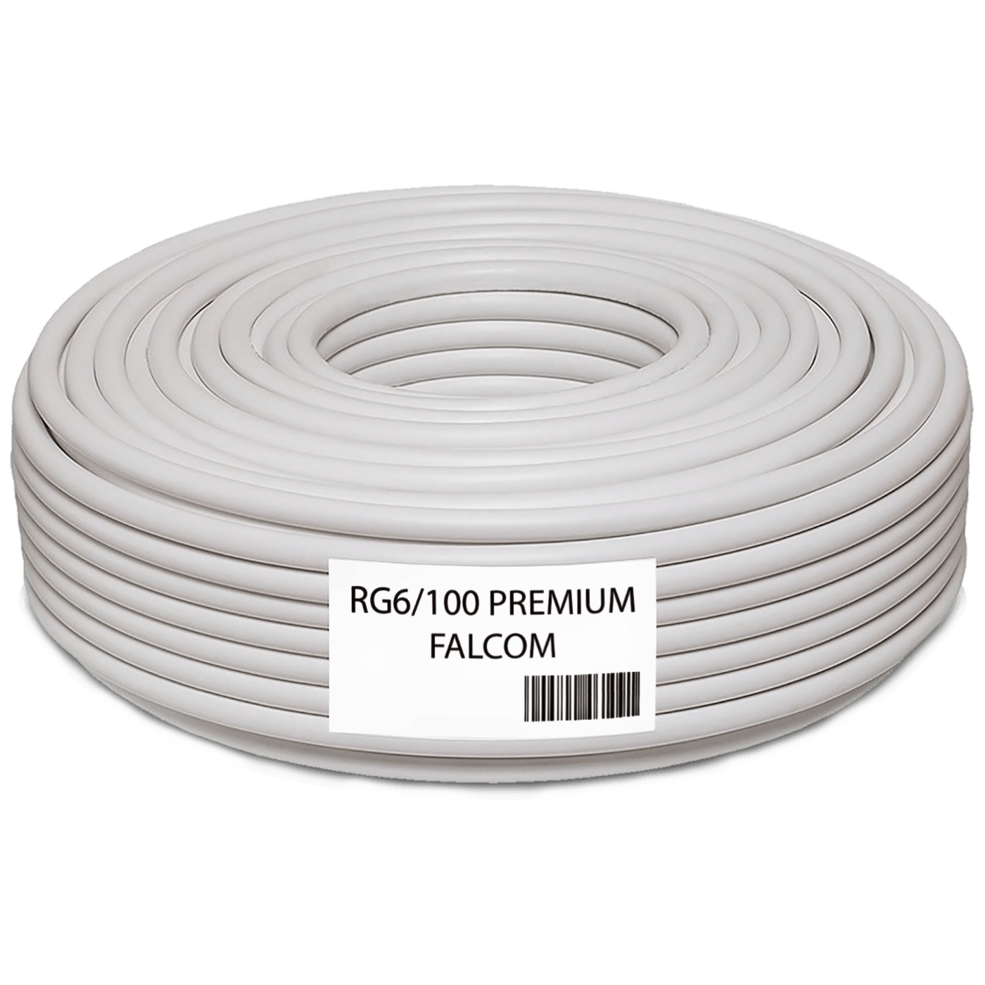 Falcom Koaksijalni kabl RG-6, CCS, 100dB, pak. 100 met. - RG6/100-PREMIUM