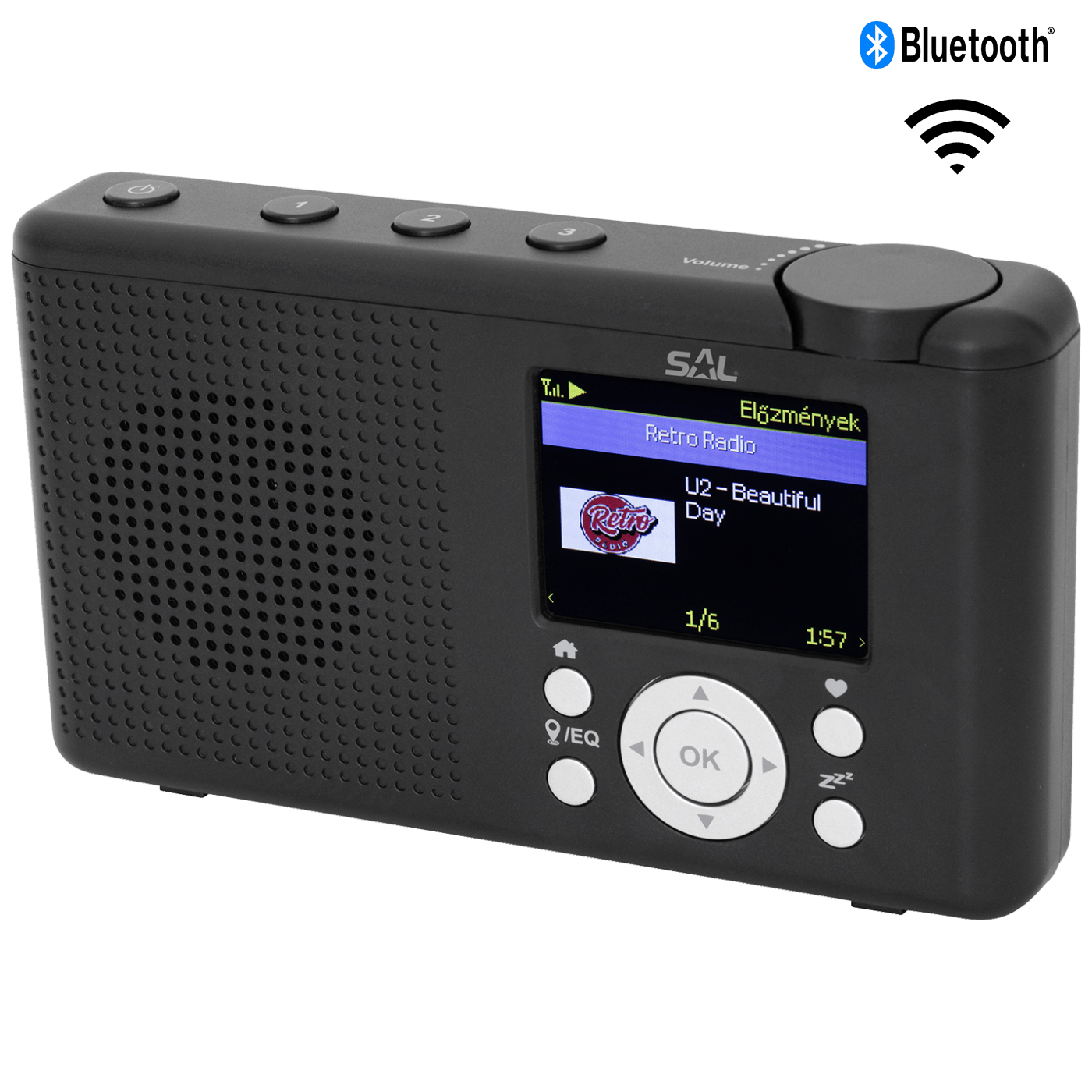 SAL Internet radio, FM, Bluetooth, WiFi, 4u1 - INR 3000
