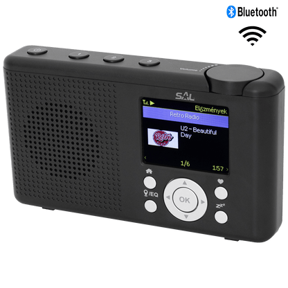 SAL Internet radio, FM, Bluetooth, WiFi, 4u1 - INR 3000