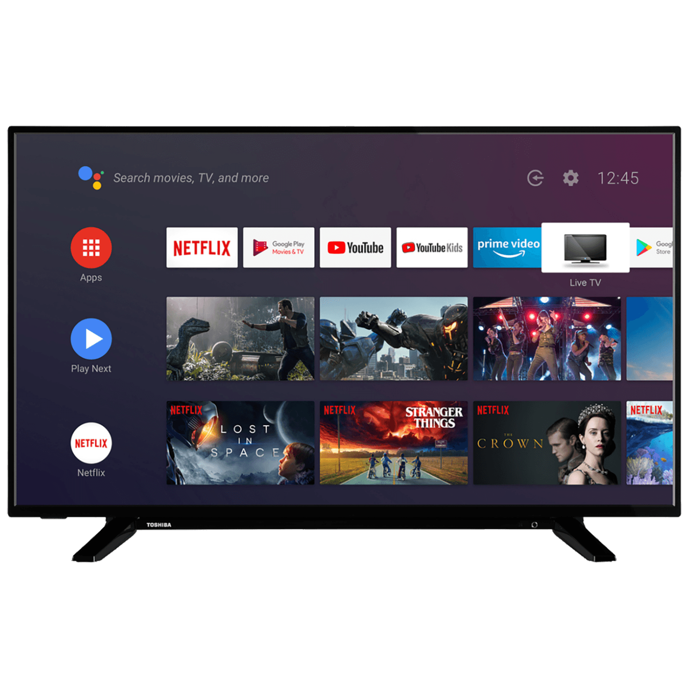 Toshiba Smart LED TV 42"@ Android, Full HD, DVB-T2/C/S2, WiFi - 42LA2063DG