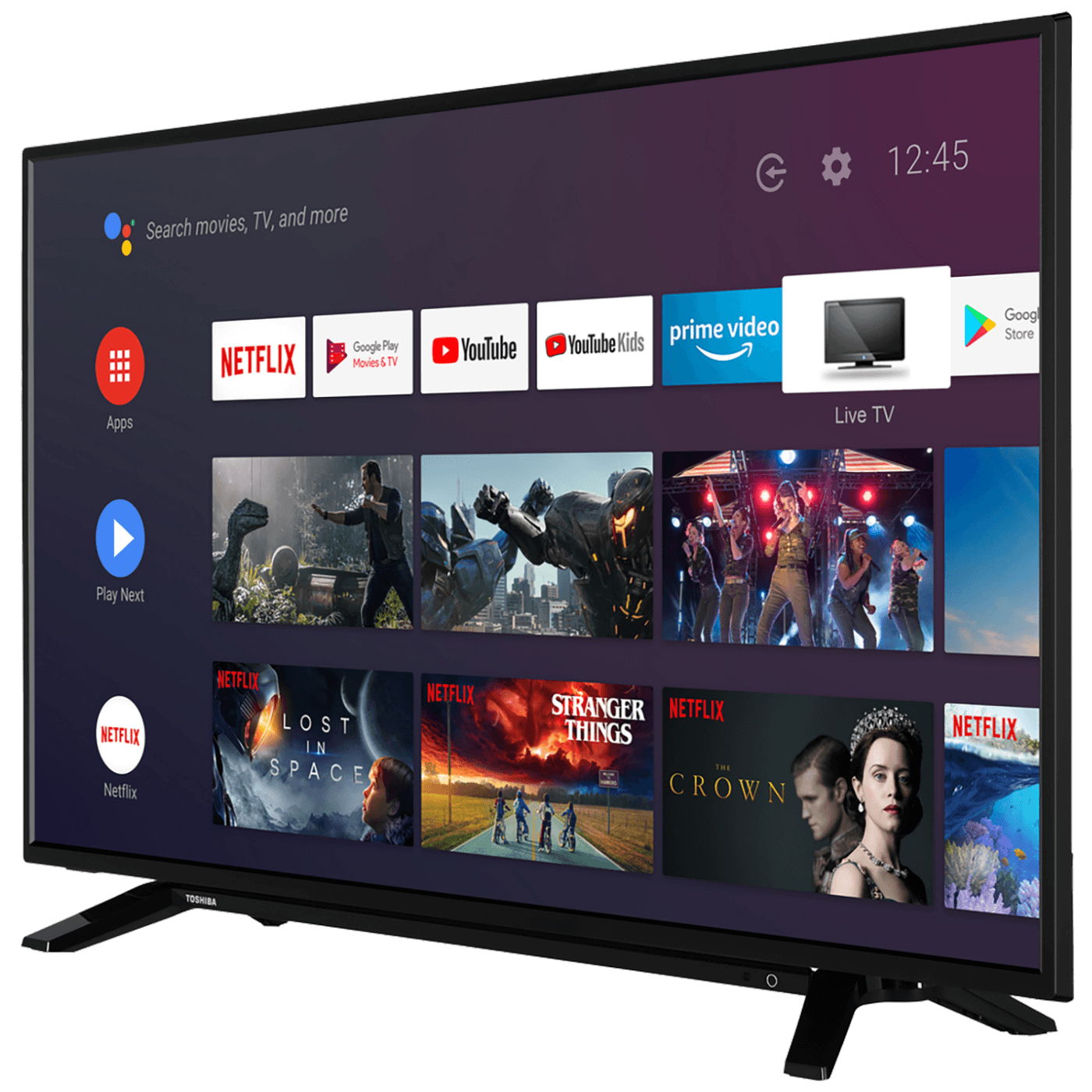 Toshiba Smart LED TV 42"@ Android, Full HD, DVB-T2/C/S2, WiFi - 42LA2063DG