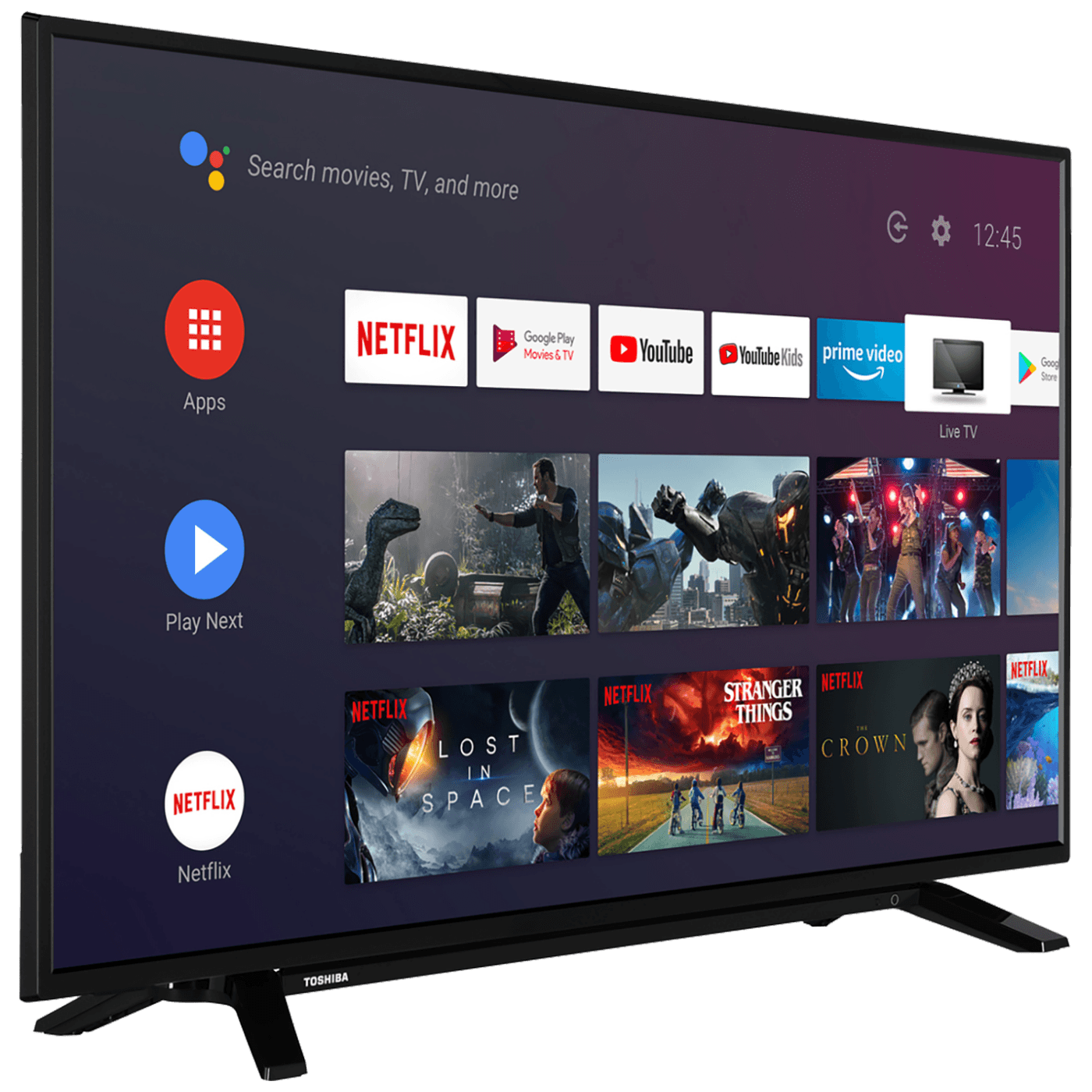Toshiba Smart LED TV 42"@ Android, Full HD, DVB-T2/C/S2, WiFi - 42LA2063DG