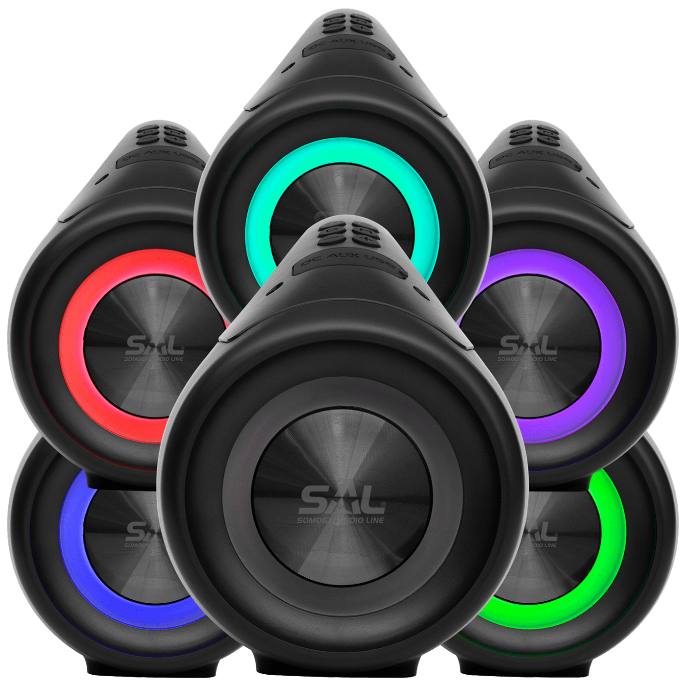 SAL Zvučnik bežični, Bluetooth, multimedijalni, BoomBox, IPX5 - BT 5000
