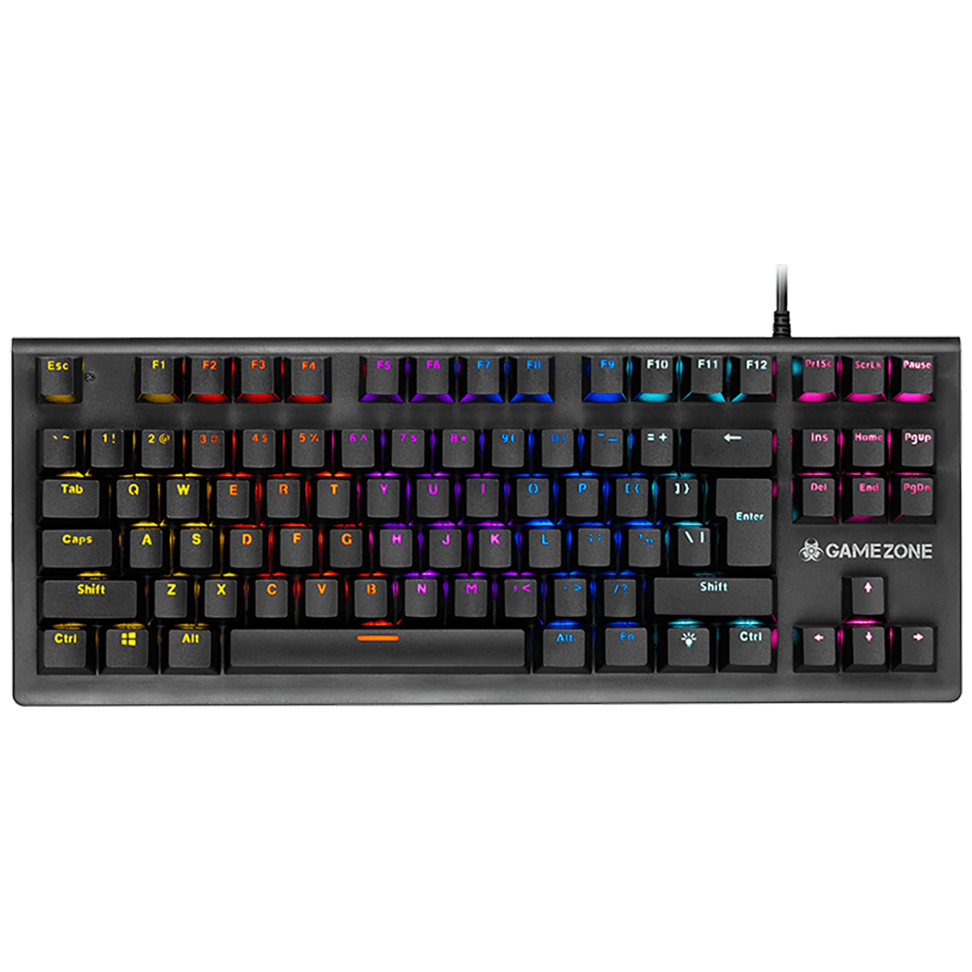 Tracer Tastatura sa LED osvjetljenjem, gaming, mehanička - GAMEZONE STINGER 87