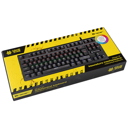 Tracer Tastatura sa LED osvjetljenjem, gaming, mehanička - GAMEZONE STINGER 87