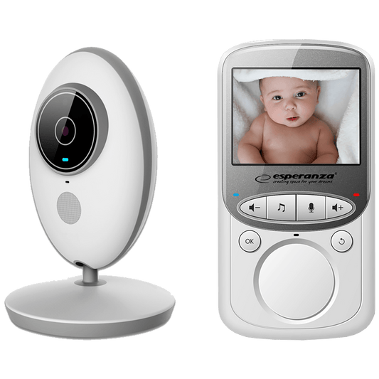 Esperanza Baby monitor, 2.4" LCD, LED indikator, 2.4 GHz - EHM003