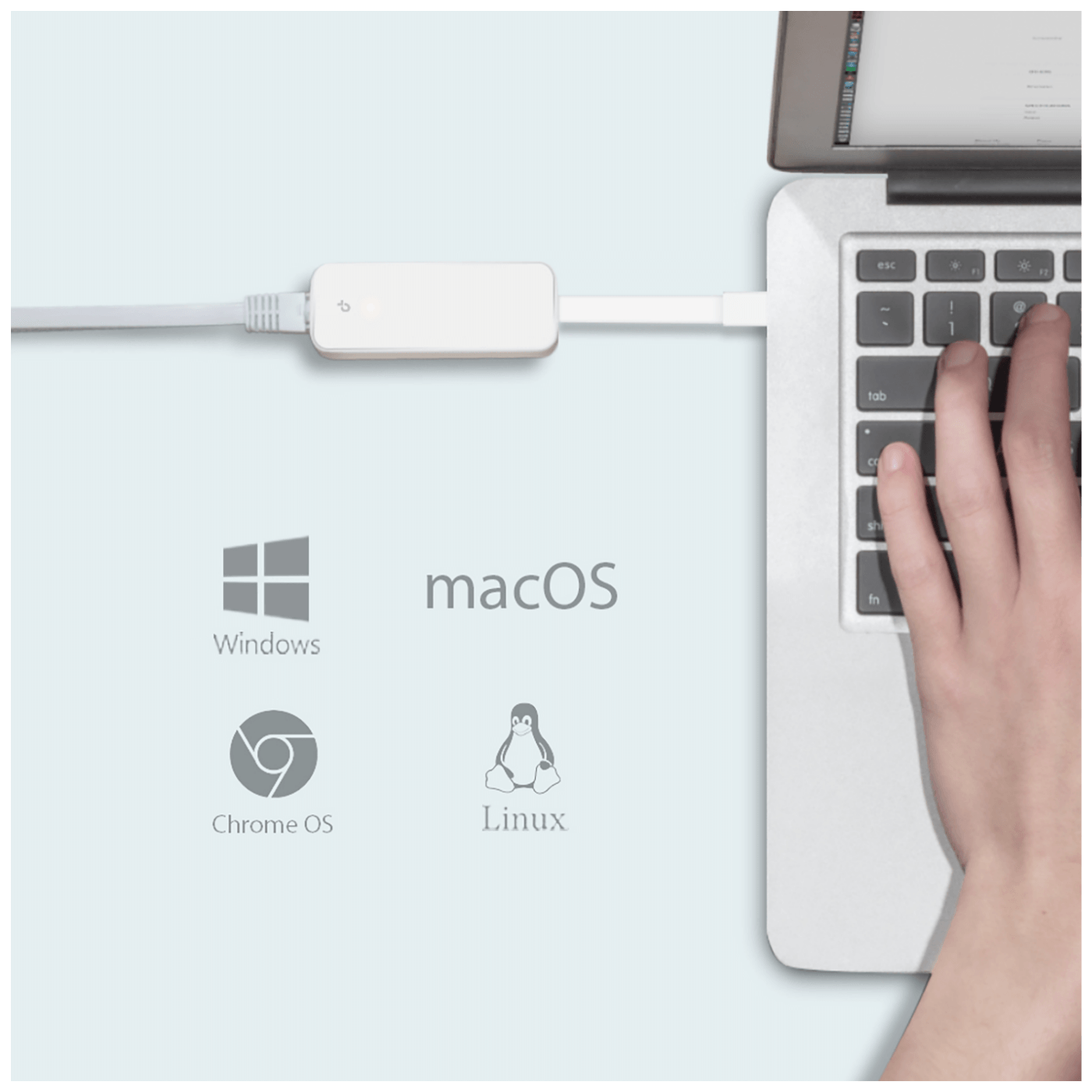 TP-LINK Mrežni adapter, USB3.0 type C, 10/100/1000 Mbps - UE300C