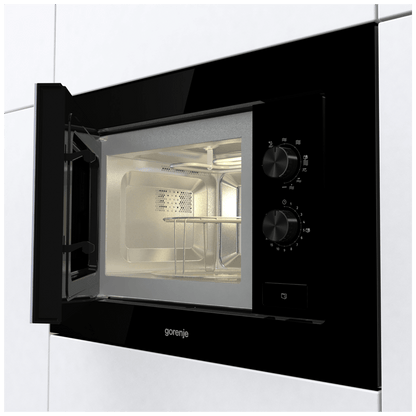 Gorenje Ugradbena mikrovalna pećnica sa grilom, 800 W, 20 lit. - BM201EG1BG