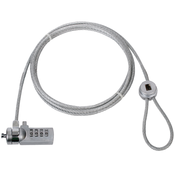 Konig Zaštitni kabl / sajla za laptop sa sigurnosnim kodom - CMP-SAFE4