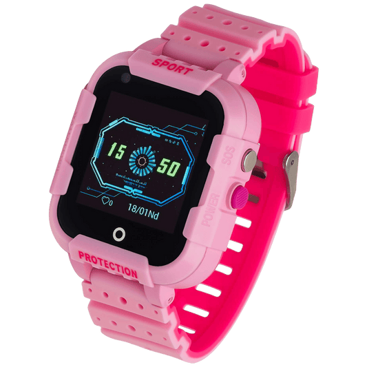 Garett Sat pametni, 4G LTE, 1.4", WiFi, Bluetooth, IP67 - Garett Kids 4G Pink