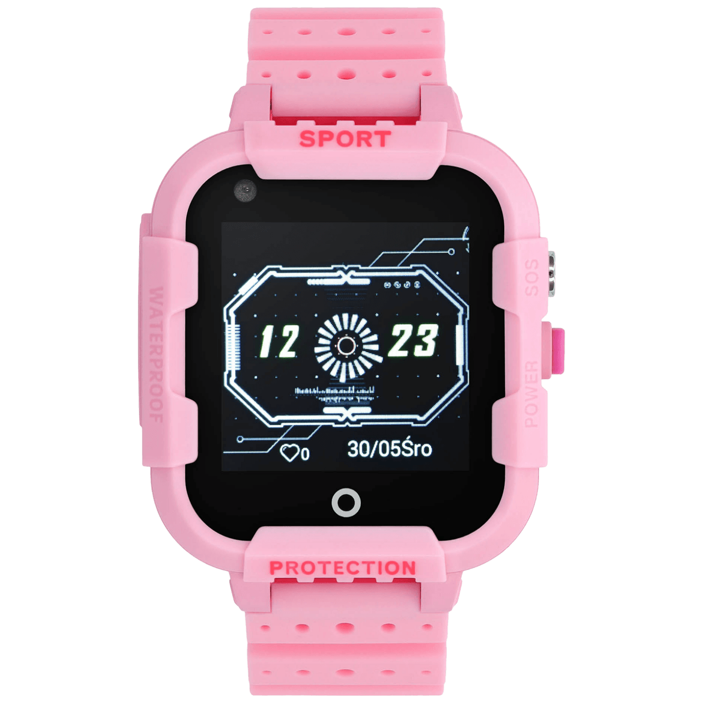 Garett Sat pametni, 4G LTE, 1.4", WiFi, Bluetooth, IP67 - Garett Kids 4G Pink