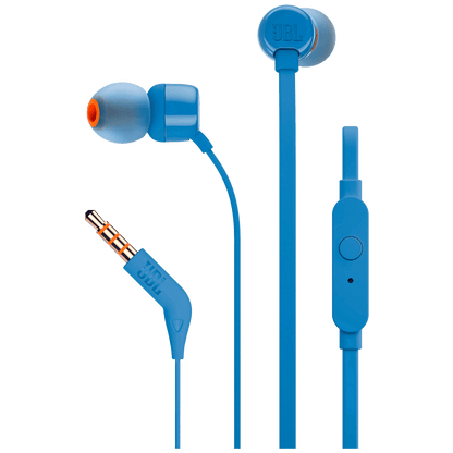 JBL Slušalice sa mikrofonom, 3.5 mm jack, plava - T110 Blue