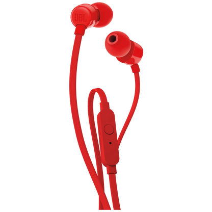 JBL Slušalice sa mikrofonom, 3.5 mm jack, crvena - T110 Red
