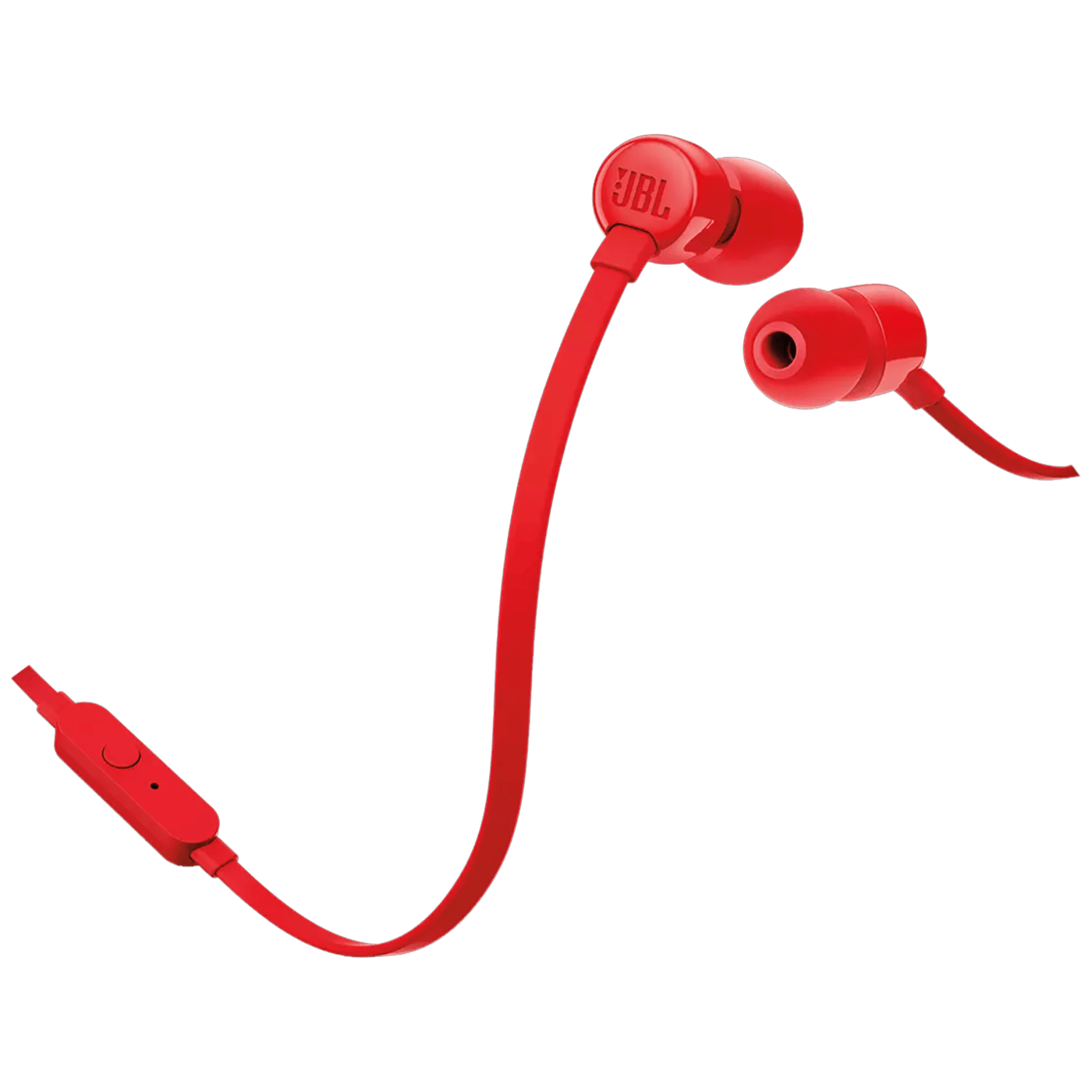 JBL Slušalice sa mikrofonom, 3.5 mm jack, crvena - T110 Red