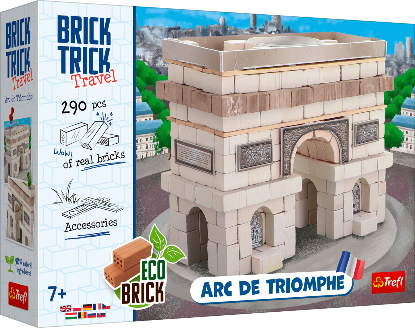 Drvene Kocke L Travel Sorto Trefl