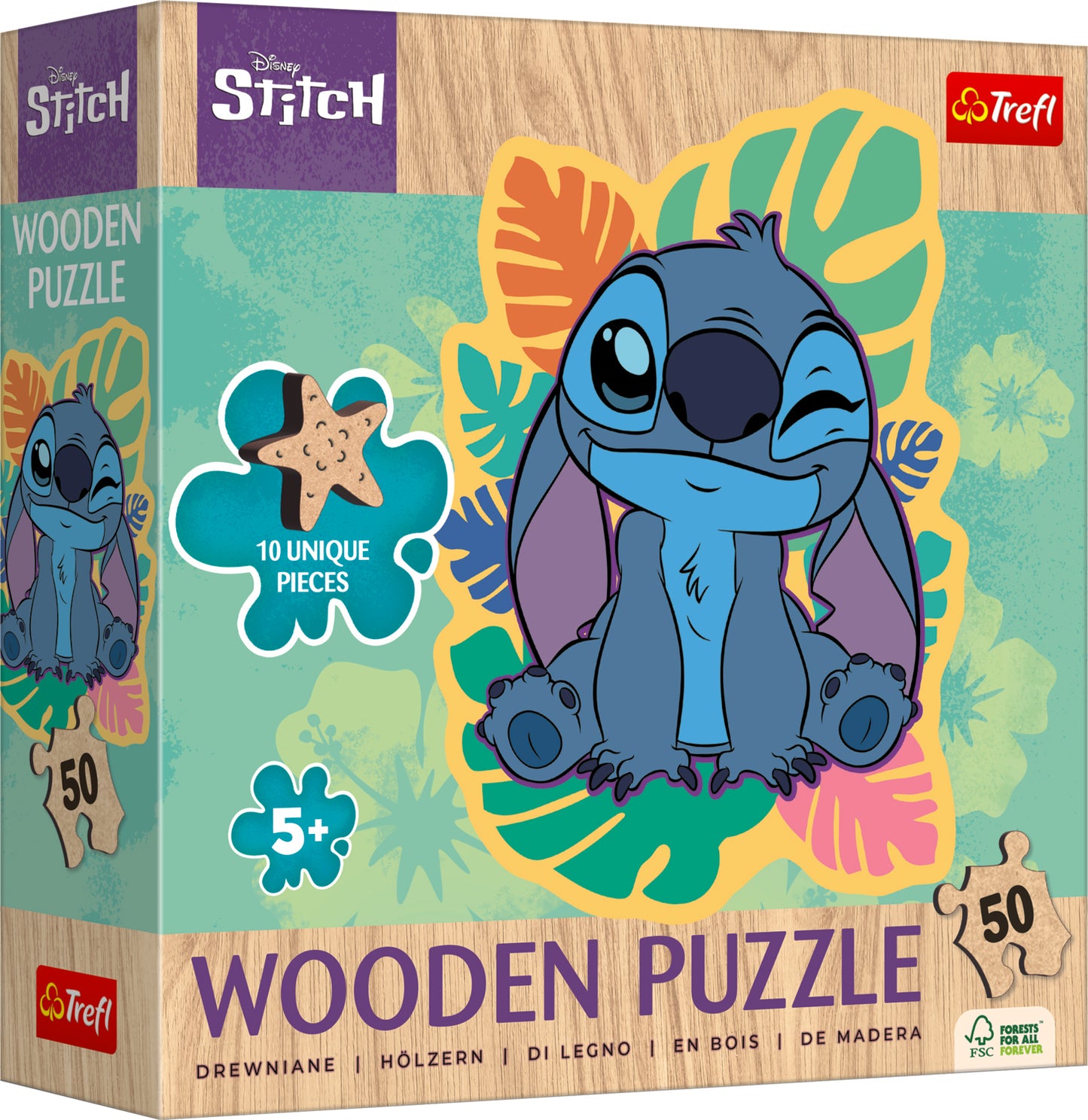 Puzzle 50 Drvene Sorto Trefl