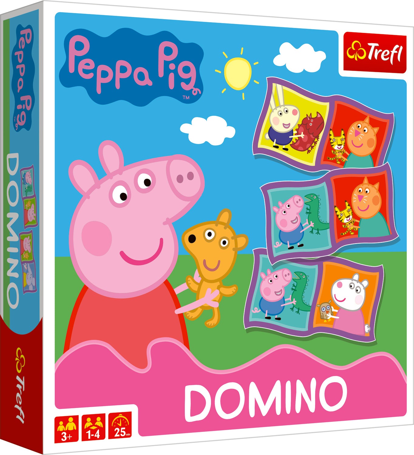 Disney Igra Domino Pepa Pig 02066 Trefl