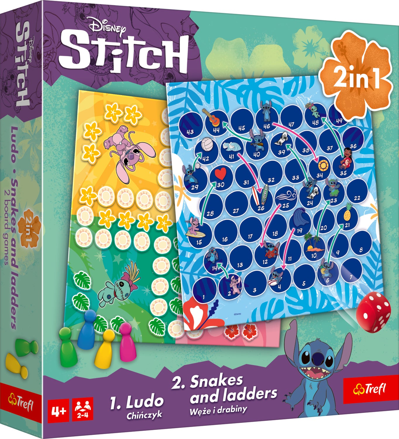 Disney Igra 2 U 1 Lilo I Stitch 02656 Trefl