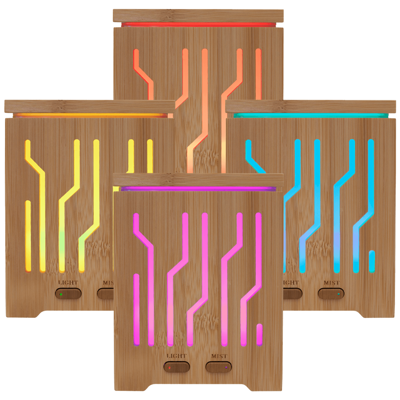 home Ultrazvučni aroma difuzor ovlaživač zraka sa svjetlom,200ml. - AD 200