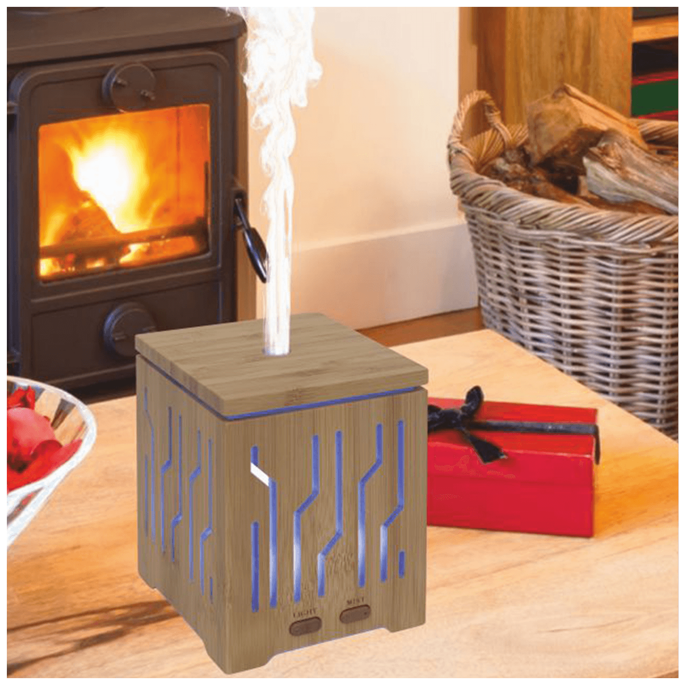 home Ultrazvučni aroma difuzor ovlaživač zraka sa svjetlom,200ml. - AD 200