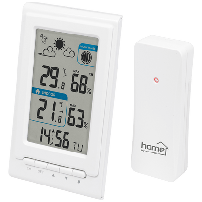 home Vremenska stanica sa satom i bežičnom vanjskom jedinicom - HCW 01