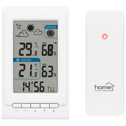 home Vremenska stanica sa satom i bežičnom vanjskom jedinicom - HCW 01
