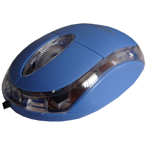 Connect XL Miš optički,  800dpi, USB, plava boja - CXL-M100BU