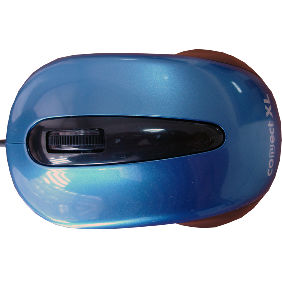 Connect XL Miš optički,  800dpi, USB, plava boja - CXL-M300BU