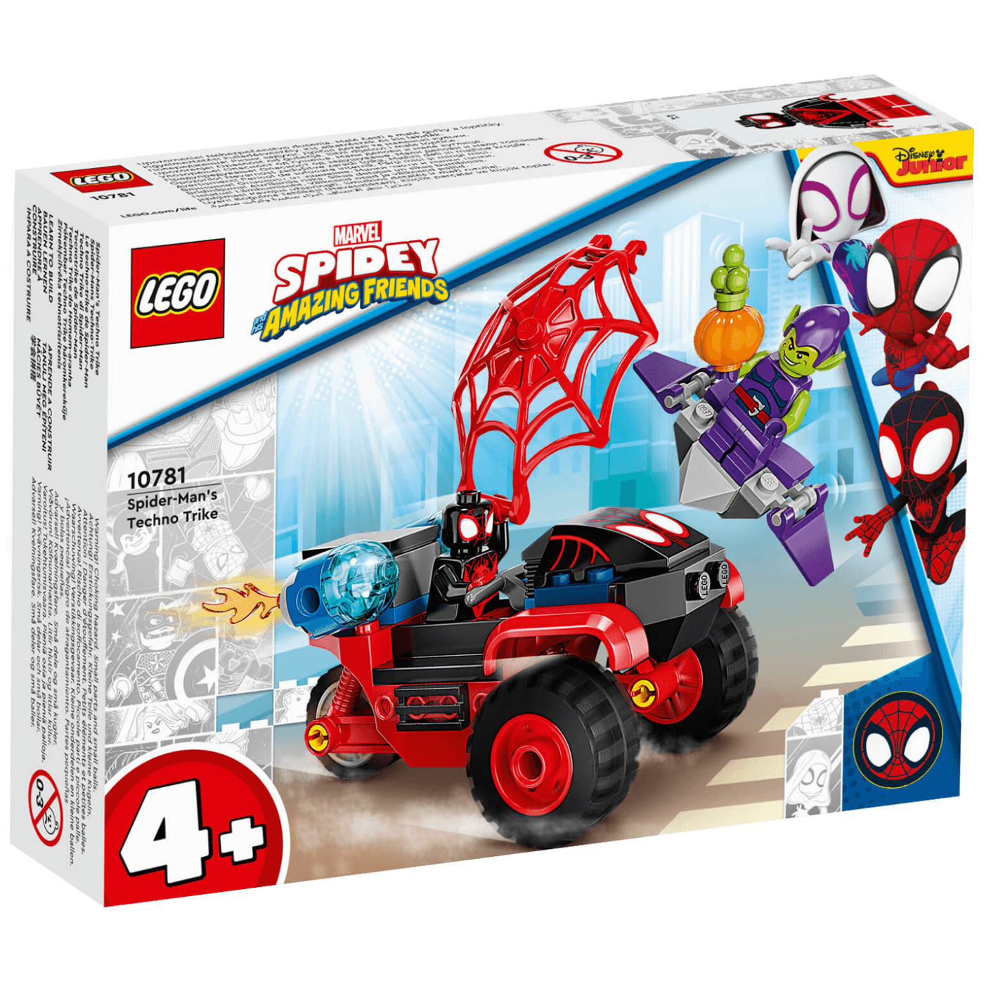 Lego Miles Morales: Spider-Manov tehnološki tricikl, LEGO Spidey - Miles Morales:Spider-Manov tricikl