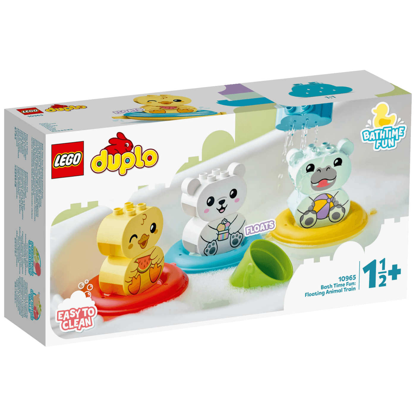 Lego Zabava u kadi: plutajući životinjski voz, LEGO Duplo