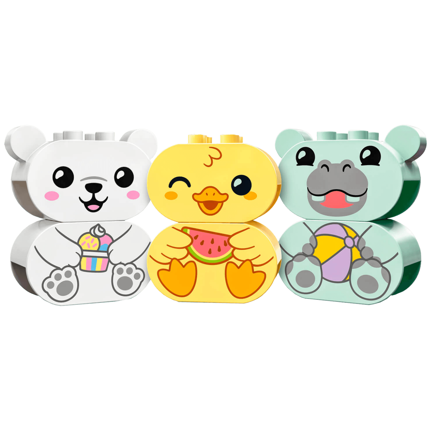 Lego Zabava u kadi: plutajući životinjski voz, LEGO Duplo