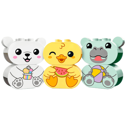 Lego Zabava u kadi: plutajući životinjski voz, LEGO Duplo