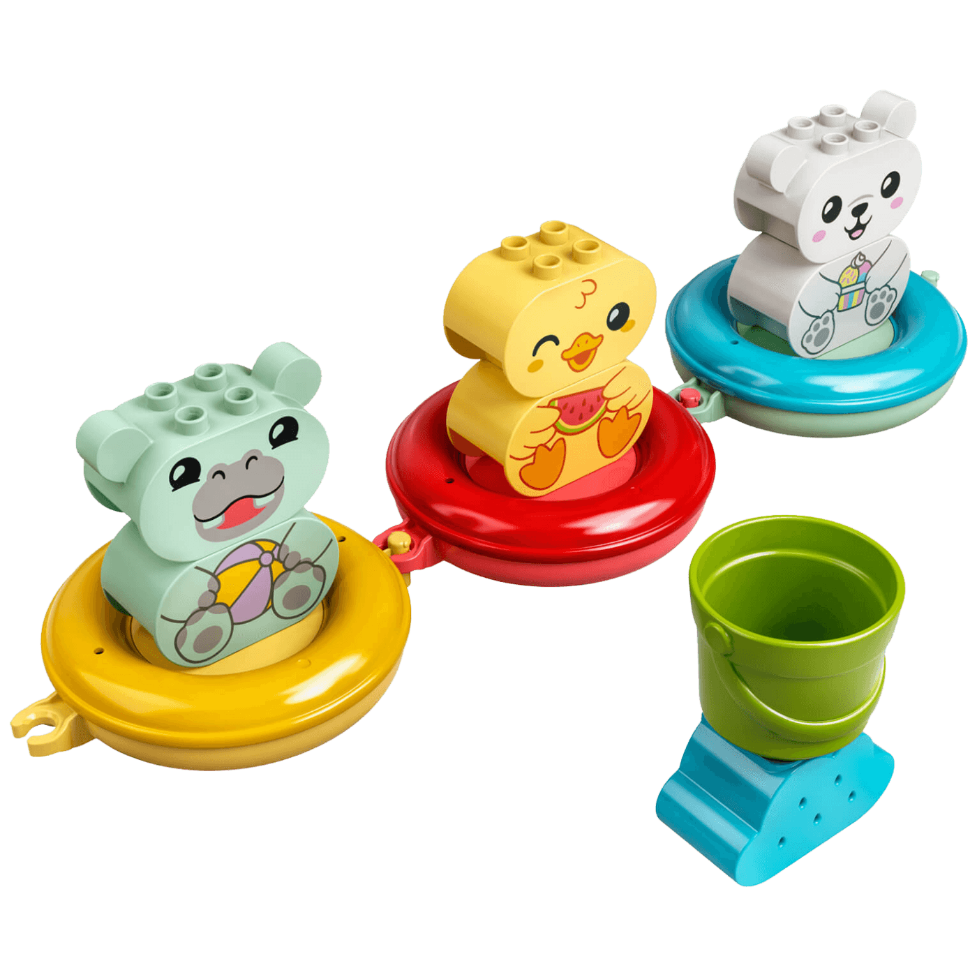 Lego Zabava u kadi: plutajući životinjski voz, LEGO Duplo