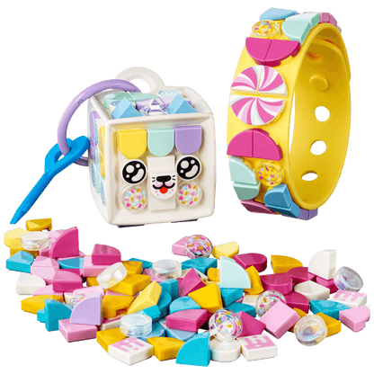 Lego Narukvica i privjesak za torbu - Slatka maca, LEGO Dots