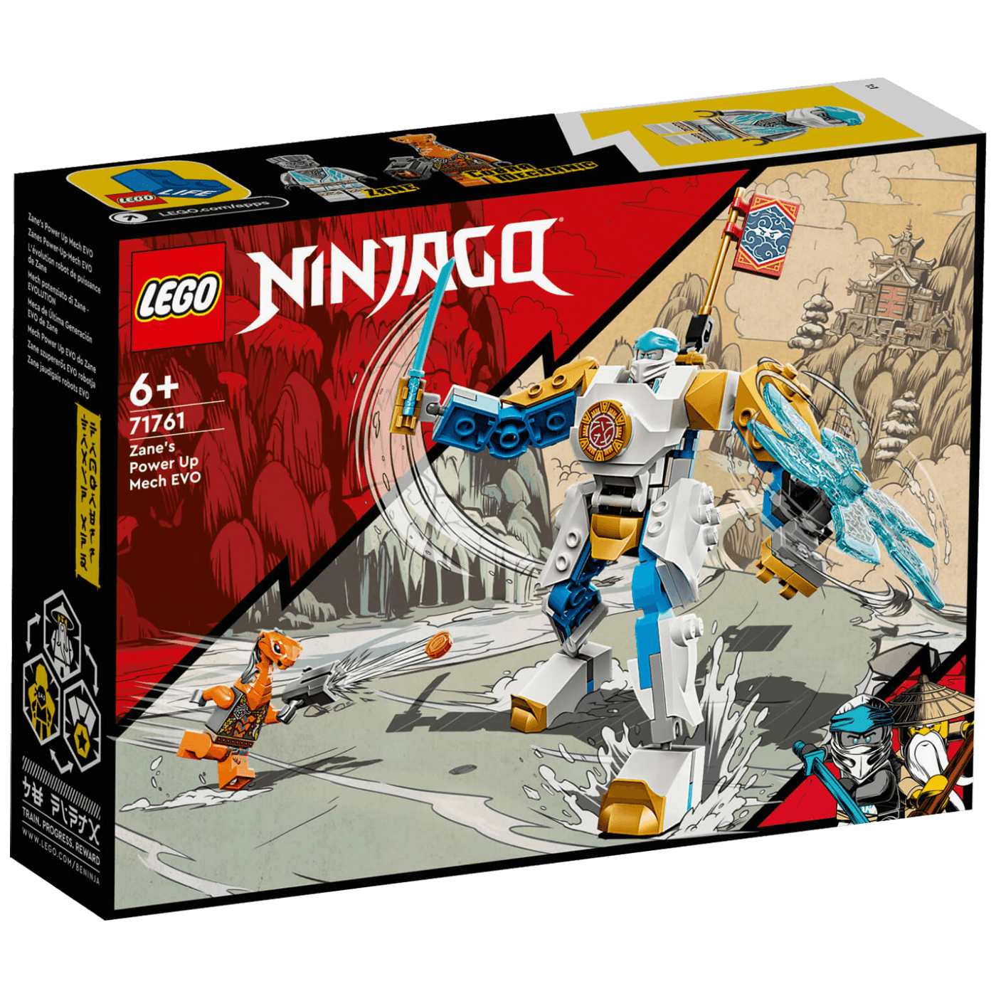 Lego Zaneov snažni EVO robot, LEGO Ninjago