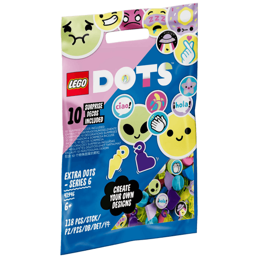 Lego Dodatne TAČKICE – serija 6, LEGO Dots - Dodaci DOTS - Serija 6