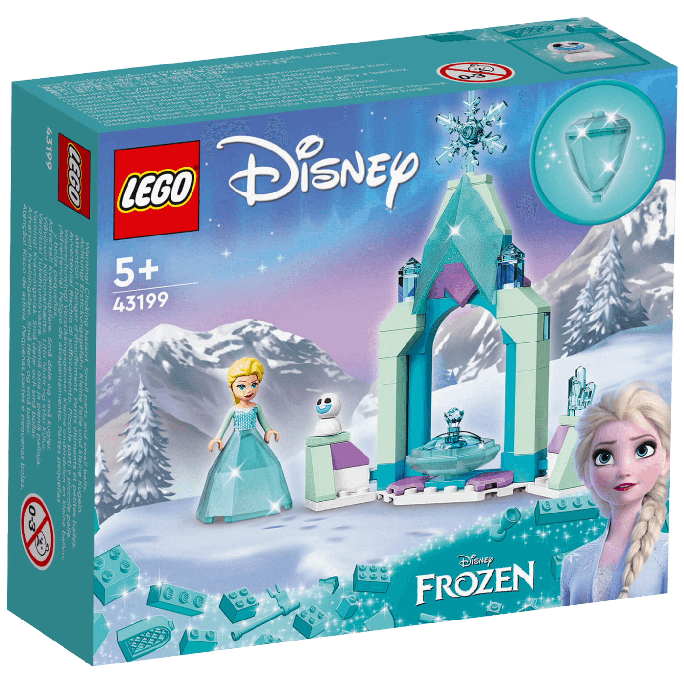 Lego Elzino dvorsko dvorište, LEGO Disney Princess