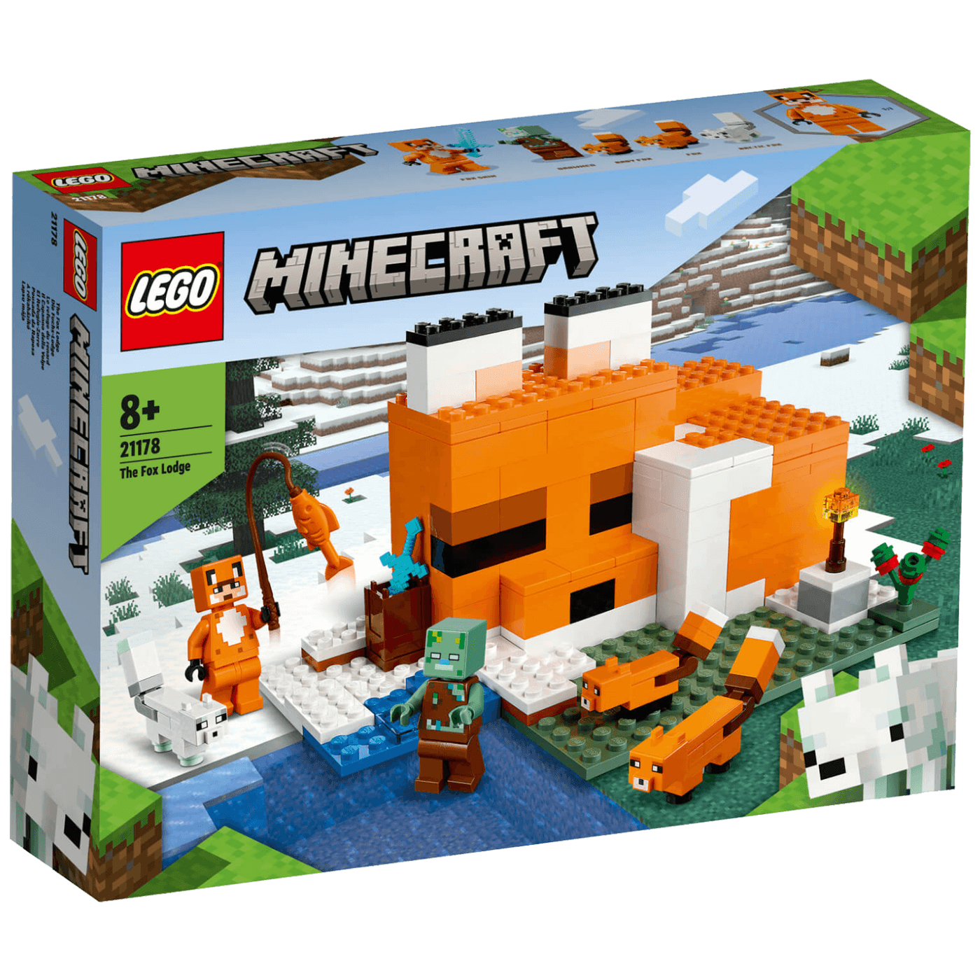 Lego Lisičje prenoćište, LEGO Minecraft