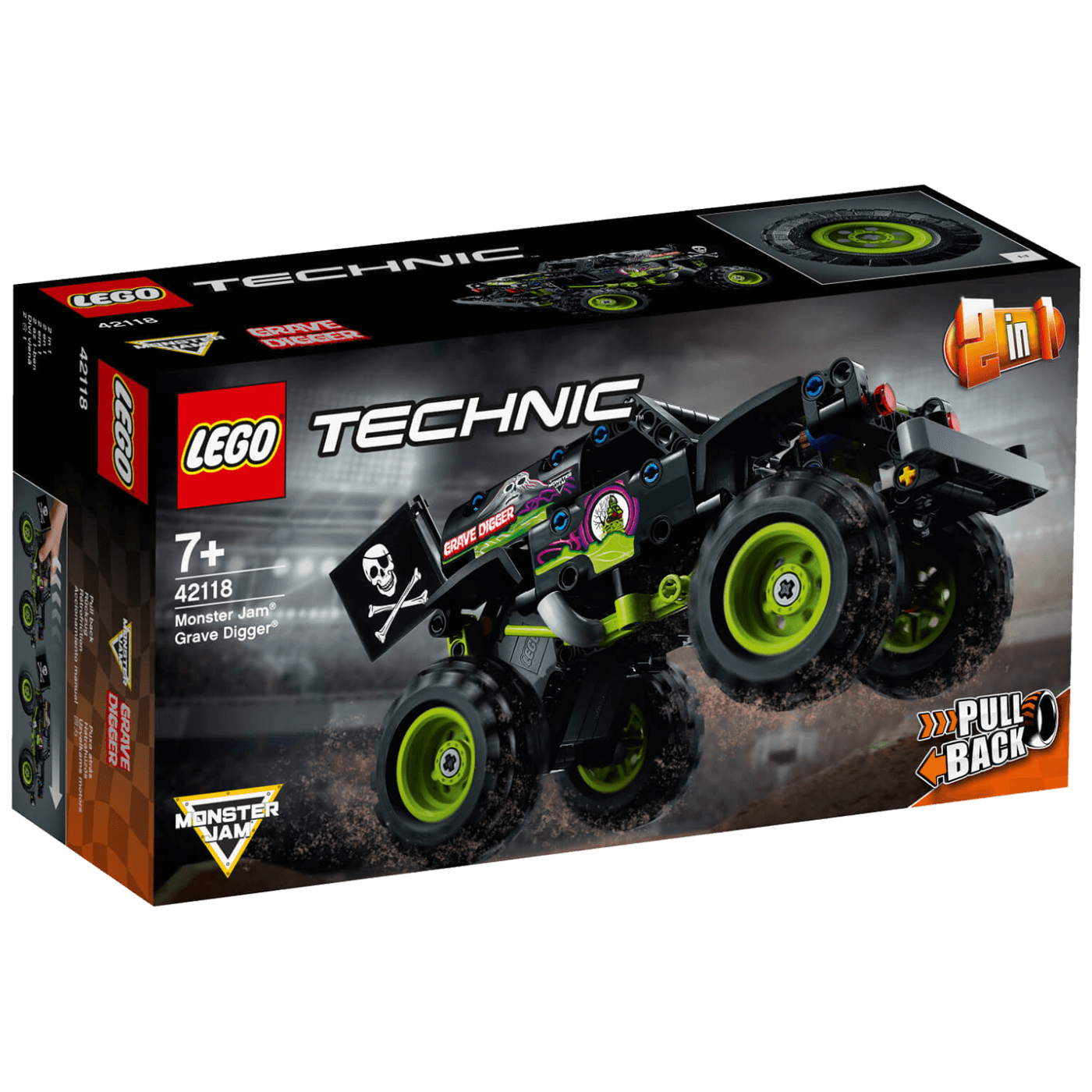 Lego Monster Jam - Grave Digger, LEGO Technic - Monster Jam Grave Digger