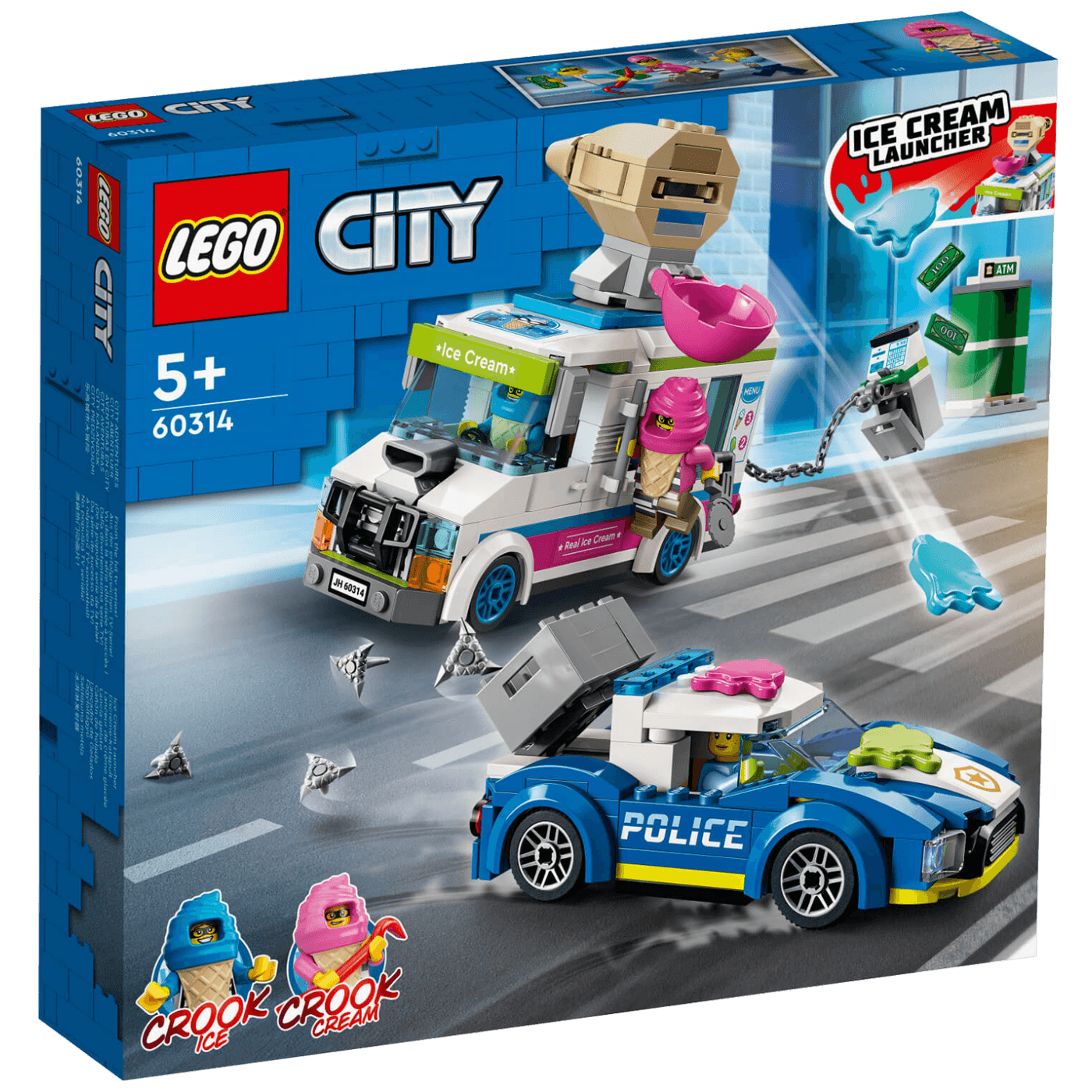 Lego Policijska potjera za sladoledarskim kamionom, LEGO City