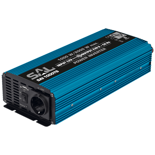 SAL Adapter 12V na 220V, snaga 1000/2000W, USB port - SAI 1000TS